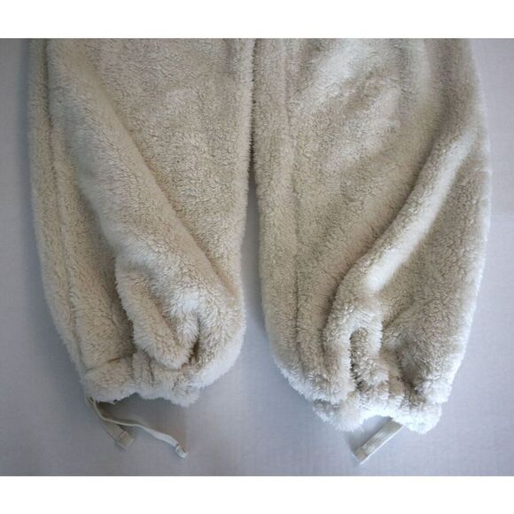 GAPBody 810227-00 Women's Sz XL Ivory Cozy Sherpa Chino Pants - Picture 10 of 13